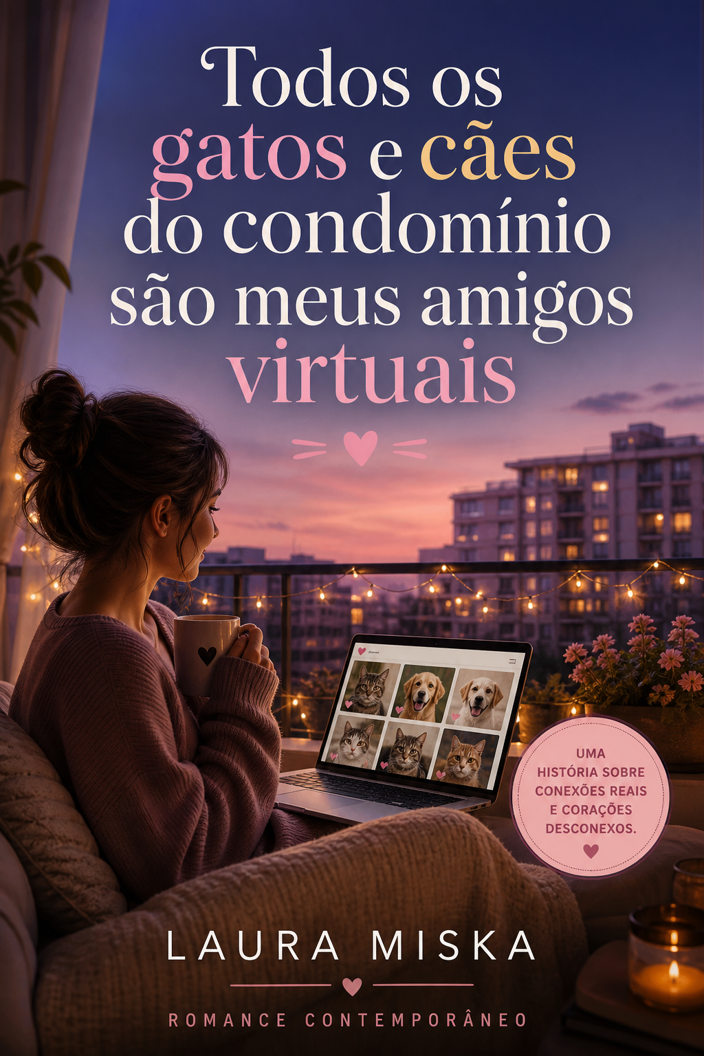 Todos os gatos e cães do condomínio são meus amigos virtuais