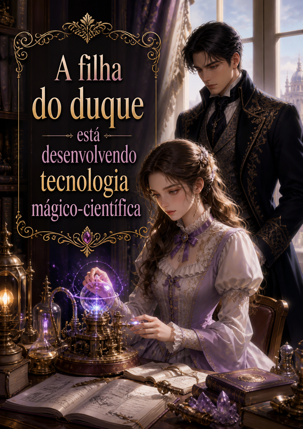 A filha do duque está desenvolvendo tecnologia mágico-científica